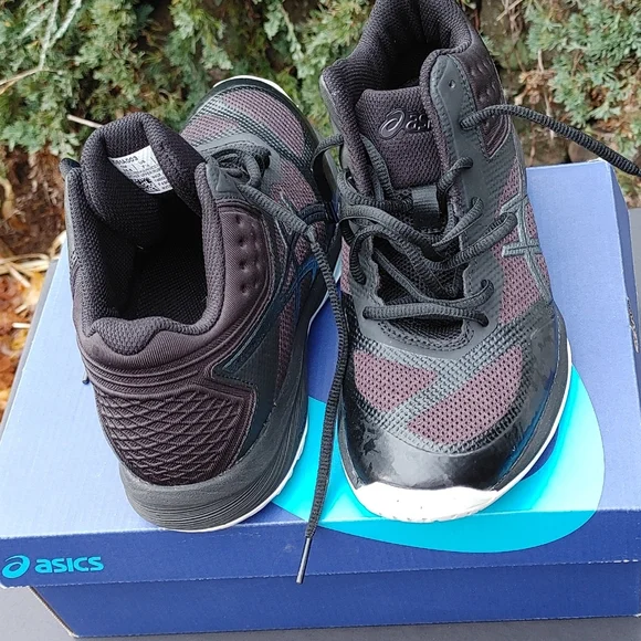 ASICS Men's Netburner Ballistic FlyteFoam Mid Top Volleyball Shoes New - Picture 6 of 8